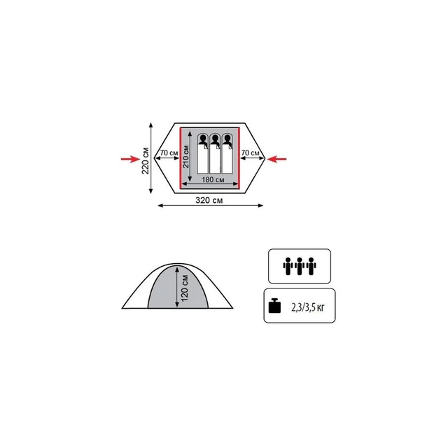 Намет Tramp Lite Hunter 3 Camo (UTLT-001) - picture 12