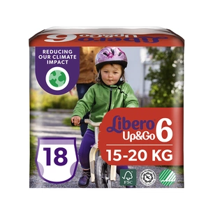 Підгузки Libero UpGo 6 13-20 кг 18 шт (7322541090238) зображення 1