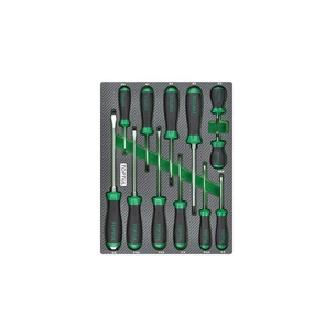 Набір викруток Toptul у ложементі 12шт. (GEB1203) зображення 1