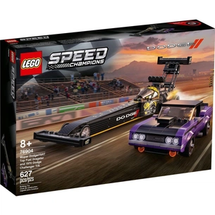 Конструктор LEGO Speed Champions Mopar Dodge//SRT Top Fuel Dragster and 1970 (76904) зображення 1
