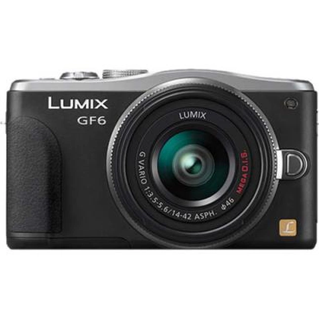 Цифровий фотоапарат Panasonic DMC-GF6 Double Kit 14-42 mm + 45-150 mm Black (DMC-GF6WEE-K) - зображення 1