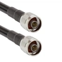Кабель коаксіальний HiSmart LMR-400, 0.5 м, N-male - N-male (TV991532) - зменшене зображення 1