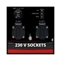 Генератор Einhell інверторний TC-IG 2000, 230В (1 фаза), 1.8/2kW, ручний старт, 21.6кг (4152590) - зменшене зображення 5