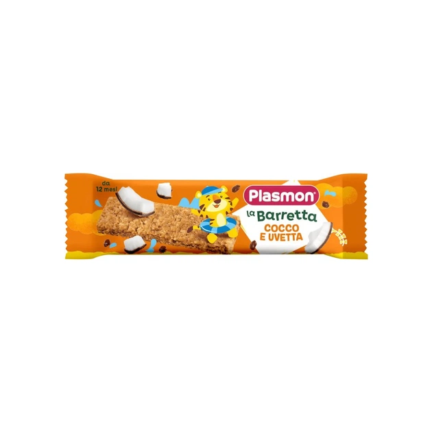 Батончик дитячий Plasmon Кокос - родзинки 20 г (1136182) - зображення 1