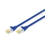 Патч-корд 0.25м, SFTP, cat.6A, AWG 26/7, Cu, LSZH, blue Digitus (DK-1644-A-0025/B) - уменьшенное изображение 1