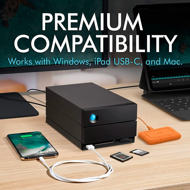 Зовнішній жорсткий диск LaCie 3.5" 48TB (STLG48000400) - picture 11