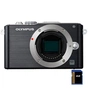 Цифровий фотоапарат Olympus PEN E-PL3 12-50 mm kit black (V20503FBE000) - зменшене зображення 1