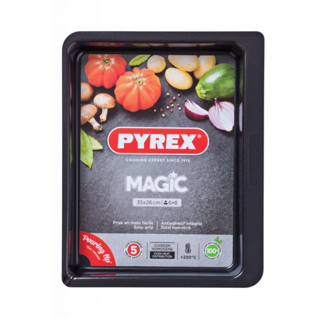 Форма для випікання Pyrex Magic 35 х 26 см прямоугольная (MG35RR6) - зображення 1