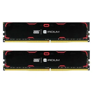 Модуль пам'яті для комп'ютера DDR4 16GB (2x8GB) 2133 MHz Iridium Black Goodram (IR-2133D464L15S/16GDC) зображення 1