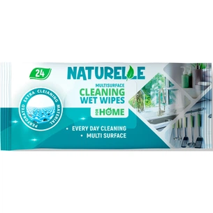 Серветки для прибирання Naturelle Вологі Універсальні 24 шт. (4820207590663) зображення 1