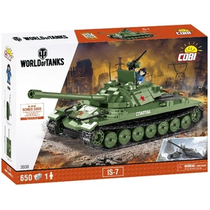 Конструктор Cobi World Of Tanks ІС-7 650 деталей (COBI-3038) зображення 1