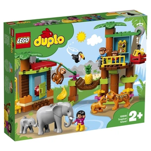Конструктор LEGO DUPLO Тропічний острів 73 деталі (10906) зображення 1