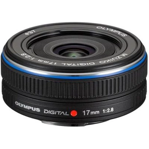 Об'єктив Olympus EW-M1728 17mm 1:2.8 Black (N4290792) зображення 1