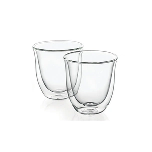 Набір склянок DeLonghi Cappuccino 2 шт 270 мл (00000011000) зображення 1