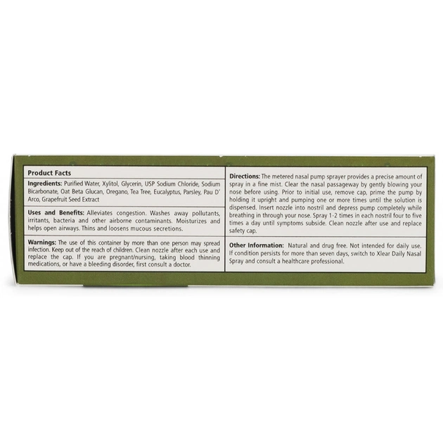 Мінерали Xlear Порятунок назальний спрей з ксилітом та ефірн. оліями 45 мл (700596010093) - picture 3