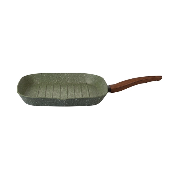 Сковорода TVS Natura Induction Grill 28х28 см (BS730283310601) - зображення 1