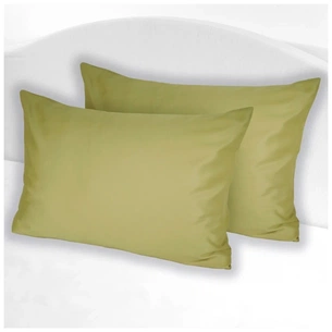 Наволочка Ярослав Сатин оливкова 05 70х70 -2шт (39770) зображення 1