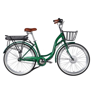 Електровелосипед Dorozhnik 26" eAQUAMARINE BH рама-17" 36B 13А*г 500Вт 2026 зелений (ELB-D-26-317) picture 1