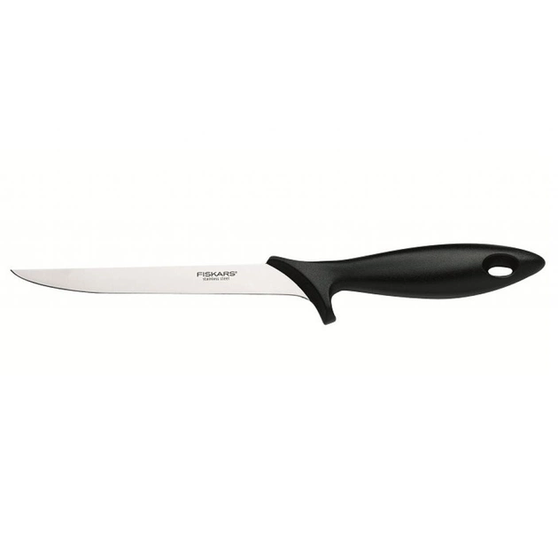 Кухонний ніж Fiskars Essential филейный 28 см Black (1023777) - зображення 1