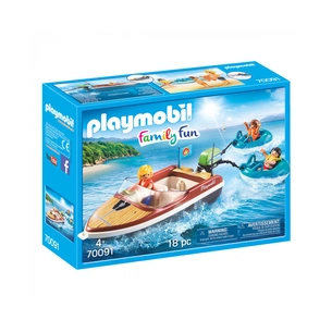 Конструктор Playmobil Моторний човен із плюшками (6336642) зображення 1