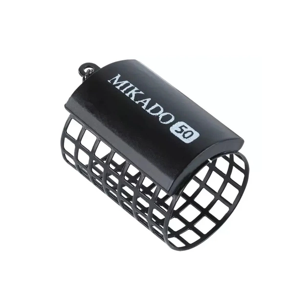 Годівниця Mikado Feeder Round 32х44 мм 80 г Black (AMKZ-03-80-B) - изображение 1