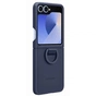 Чохол до мобільного телефона Samsung Silicone Cover with Ring Samsung Galaxy Flip 6 Navy (EF-PF741TNEGUA) - зменшене зображення 1