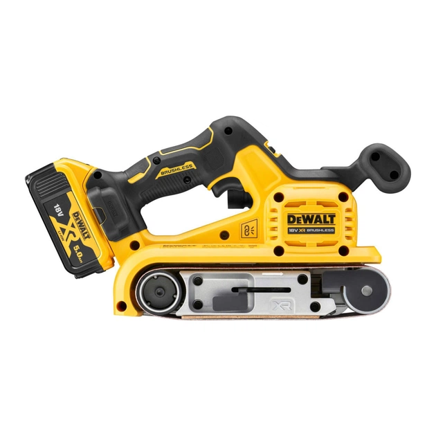 Шліфувальна машина DeWALT XR Li-Ion 18 В 2x5Ah, 198-320 м/хв, стрічка 75х533 мм (DCW220P2) - picture 2