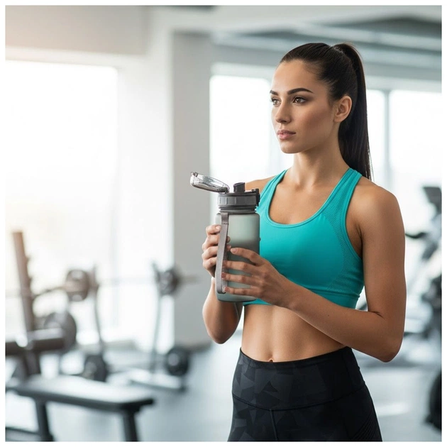 Пляшка для води Line Art La Plata 600 мл сірий (60014118LA-07) - изображение 6