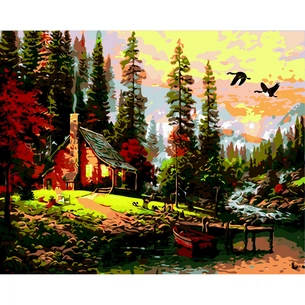 Картина по номерам ZiBi ART Line Осінь 40*50 см (ZB.64102) зображення 1