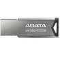 USB флеш накопичувач ADATA 512GB UV350 Metallic USB 3.2 (AUV350-512G-RBK) - зменшене зображення 3