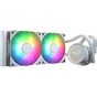 Система водяного охлаждения AeroCool Abyss L240R White (ACLA-AB24117.21) - уменьшенное изображение 1