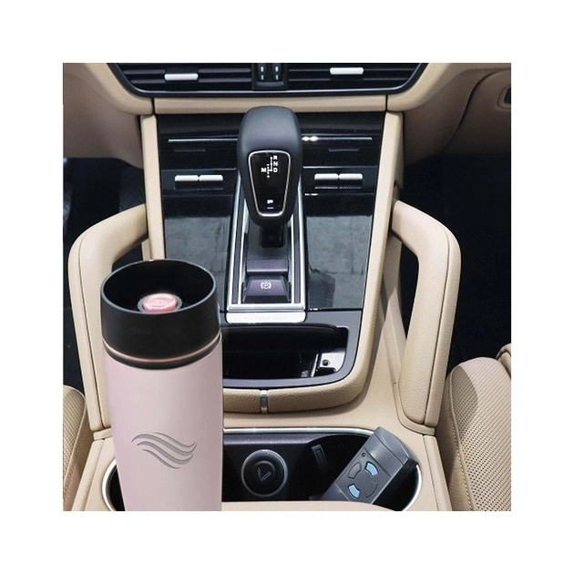 Термокружка Tavialo матовий світло-рожевий колір + 2 ущільнювальних кільця 460 мл (190460106) - зображення 6