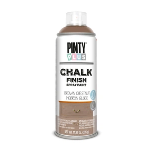 Фарба-аерозоль Pintyplus на водній основі Chalk-finish, Каштанова , 400 мл (8429576230208) зображення 1