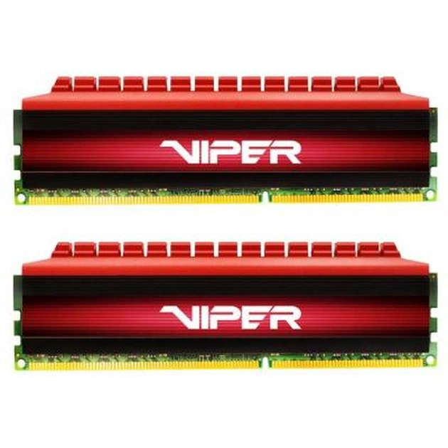 Модуль пам'яті для комп'ютера DDR4 32GB (2x16GB) 2400 MHz Original PE-V4 BLK/RED Patriot (PV432G240C5K) - изображение 1