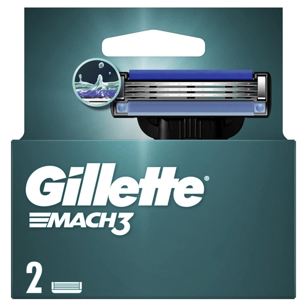 Змінні касети Gillette Mach3 2 шт. (3014260251970) - picture 2