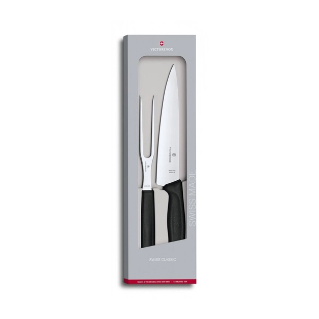 Набор ножей Victorinox SwissClassic Carving Set Black (6.7133.2G) - изображение 1