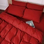 Постільна білизна MirSon 009 Red Фланель 2x143x210 Сімейний (2200009651663) - зменшене зображення 5