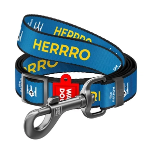 Повідець для собак WAUDOG Nylon "Патрон" S Ш 15 мм Д 152-183 см (370-4025) зображення 1