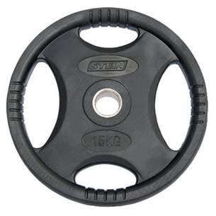 Диск для штанги Stein Прогумований 15 кг (DB6061-15) зображення 1