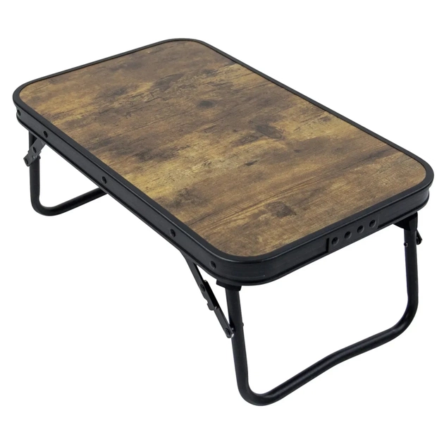 Туристический стол Bo-Camp Woodbine Compact 56x34 cm Black/Wood look (1404190) (DAS303264) - изображение 4