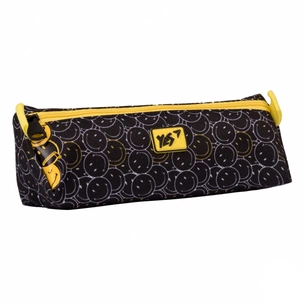 Пенал Yes UN-01 Smiley World. Black Yellow (533037) зображення 1