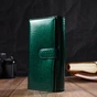Гаманець ST Leather З натуральної шкіри Зелений (19424) - зменшене зображення 9