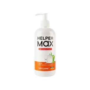Засіб для ручного миття посуду Helper Max Ultra Рower Концентрат 500 мл (4820183971968) зображення 1