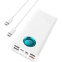 Батарея універсальна Baseus Amblight 26800mAh 65W OE, white (P10022402223-00) - зменшене зображення 2