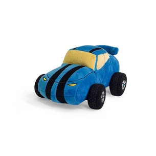 М'яка іграшка WP Merchandise Машинка "Ми з України" 20,5 см (FWPCAR22BLYELLOW0) зображення 1