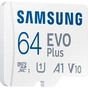 Карта пам'яті Samsung 64GB microSDXC class 10 EVO PLUS UHS-I (MB-MC64KA/RU) - зменшене зображення 3