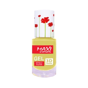 Лак для нігтів Maxi Color Gel Effect Hot Summer 19 (4823077504280) зображення 1
