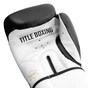 Боксерські рукавички Title Premier Leather Black/White L 14 oz (TSBG2 L BK/WH) - зменшене зображення 8