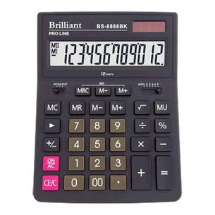 Калькулятор Brilliant BS-8888BK изображение 1