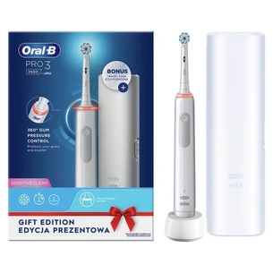 Електрична зубна щітка Oral-B PRO3 3500 D505.513.3X WT Gift Edition зображення 1